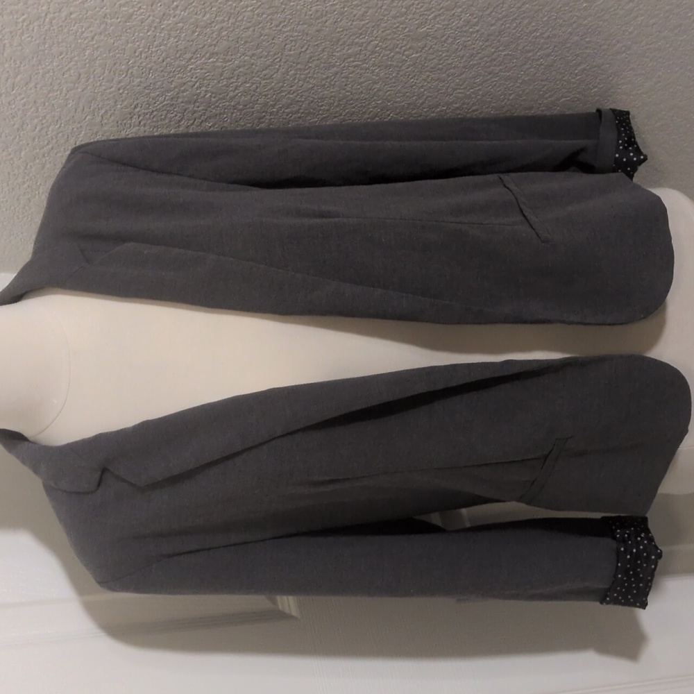 ✅LC Lauren Conrad Gray Open Blazer Jacket Career Office